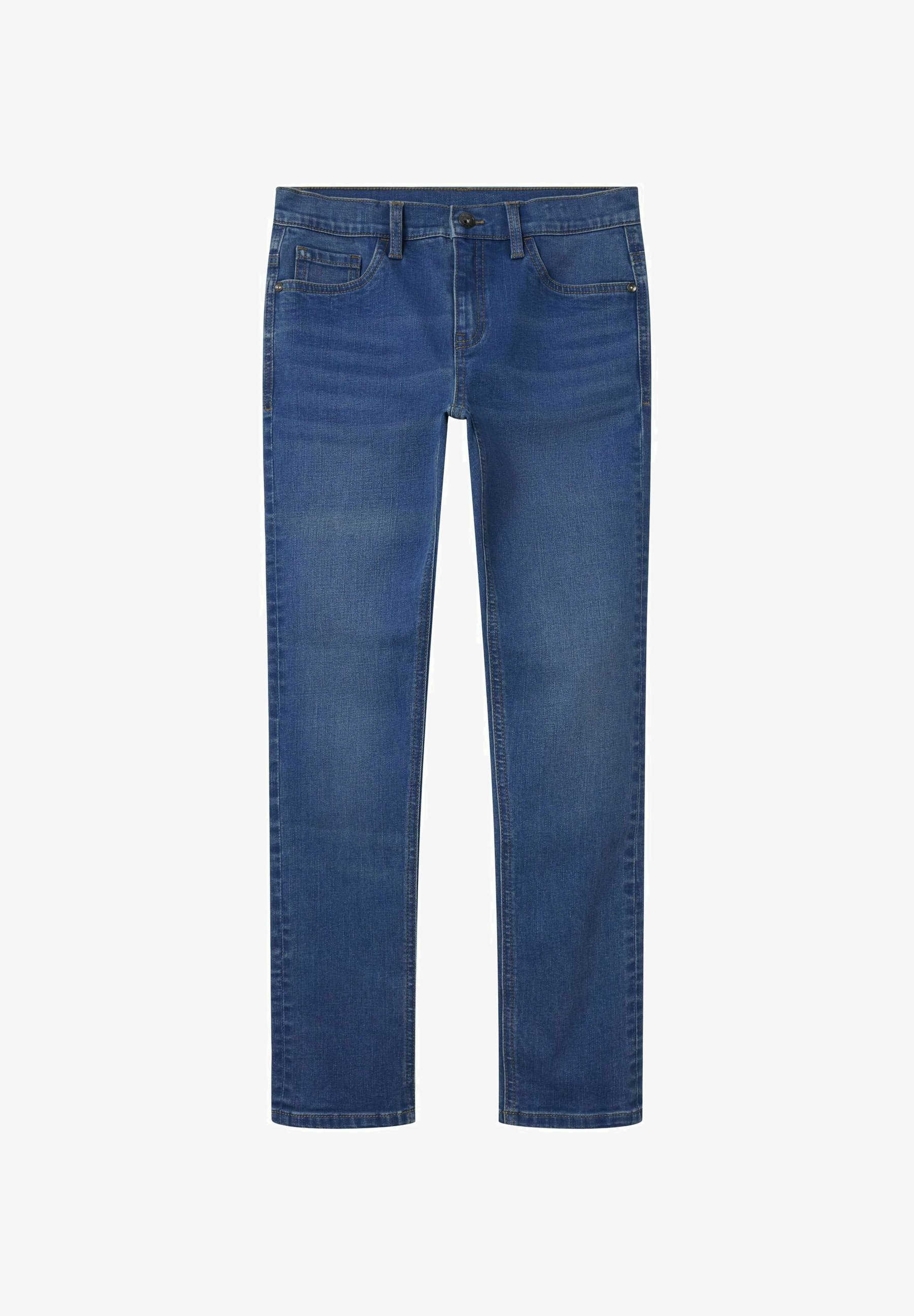 TWO SOON Slim fit jeans - mediumblauwe denim