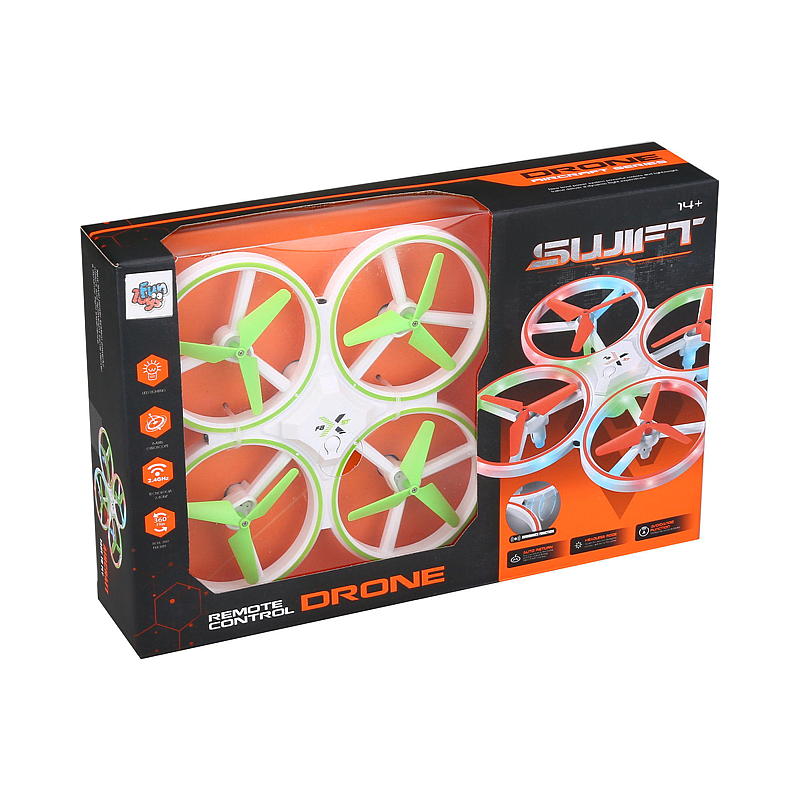 FunToys fjernstyrt drone med lys