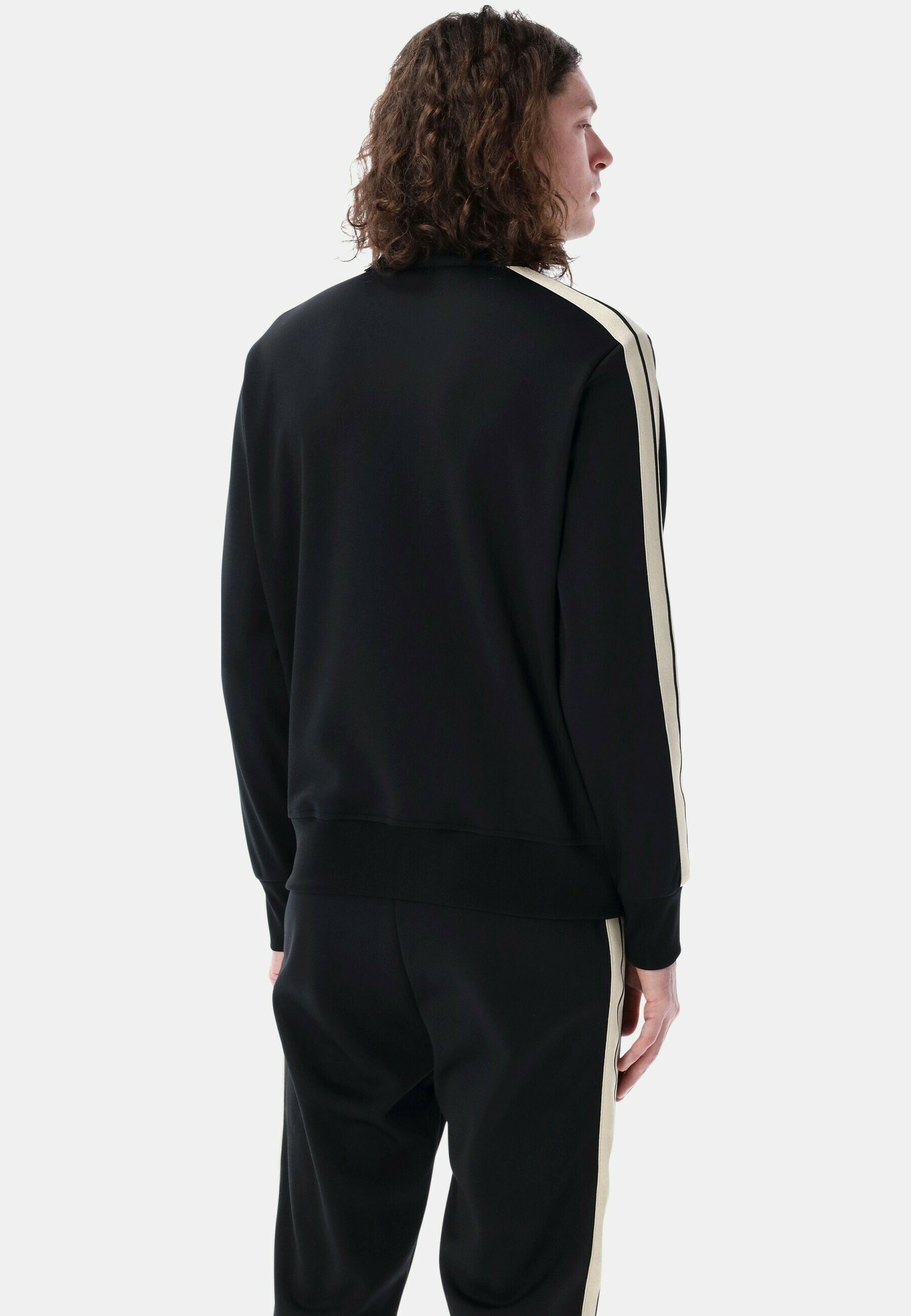 Sweat-shirt zippé Palm Angels LOGO - noir