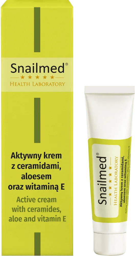 Snailmed Ujędrniajacy krem pod oczy z ceramidami i aloesem