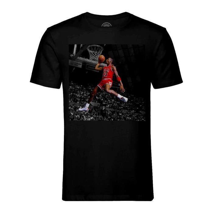 T-shirt - Fabulous - Michael Jordan - Zwart - Korte mouwen - 100% katoen