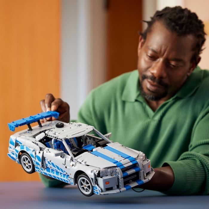 LEGO Technic 42210 Nissan Skyline GT-R (R34) 2 Fast 2 Furious - Set per adulti