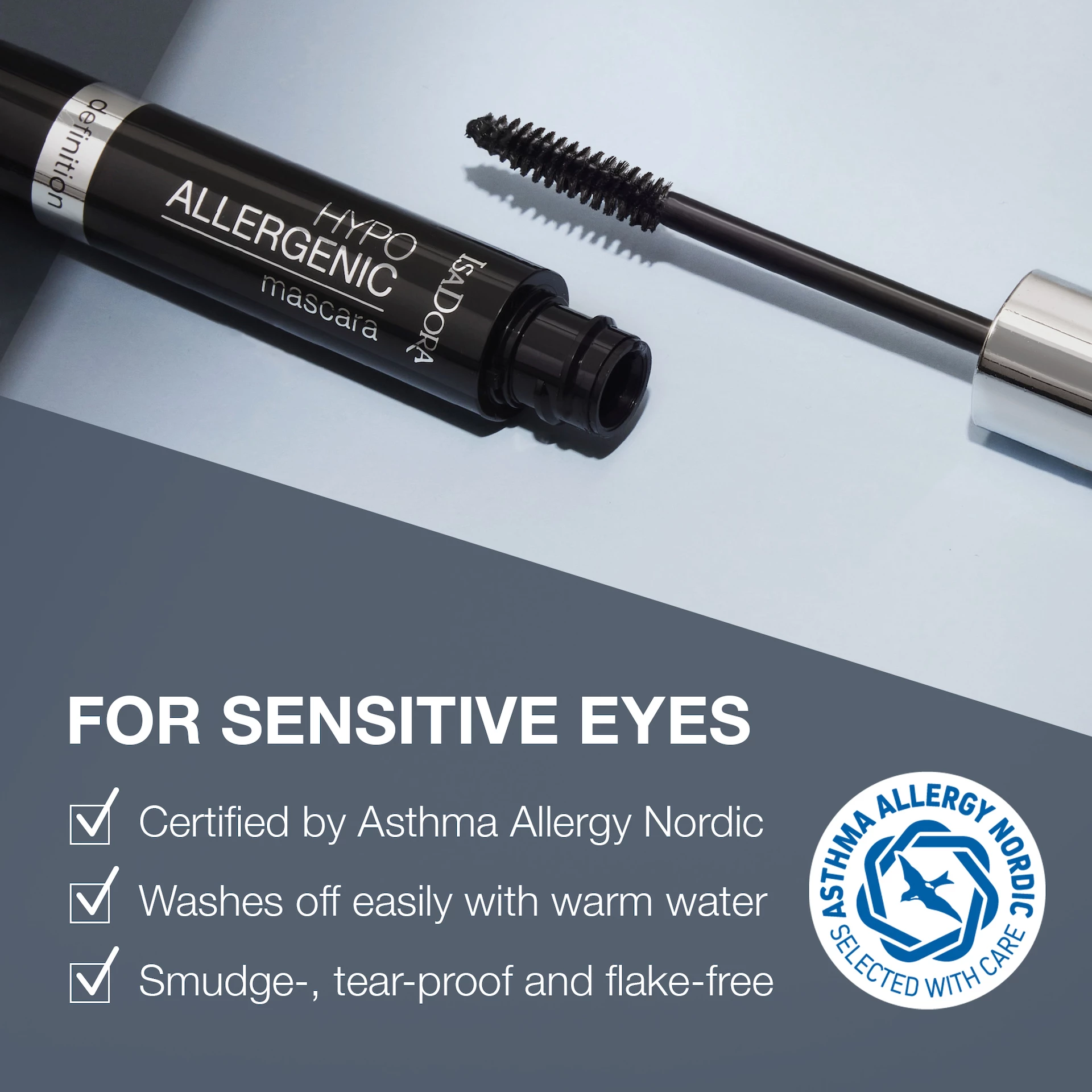 Rimel hipoalergenic 30 Negru - Isadora