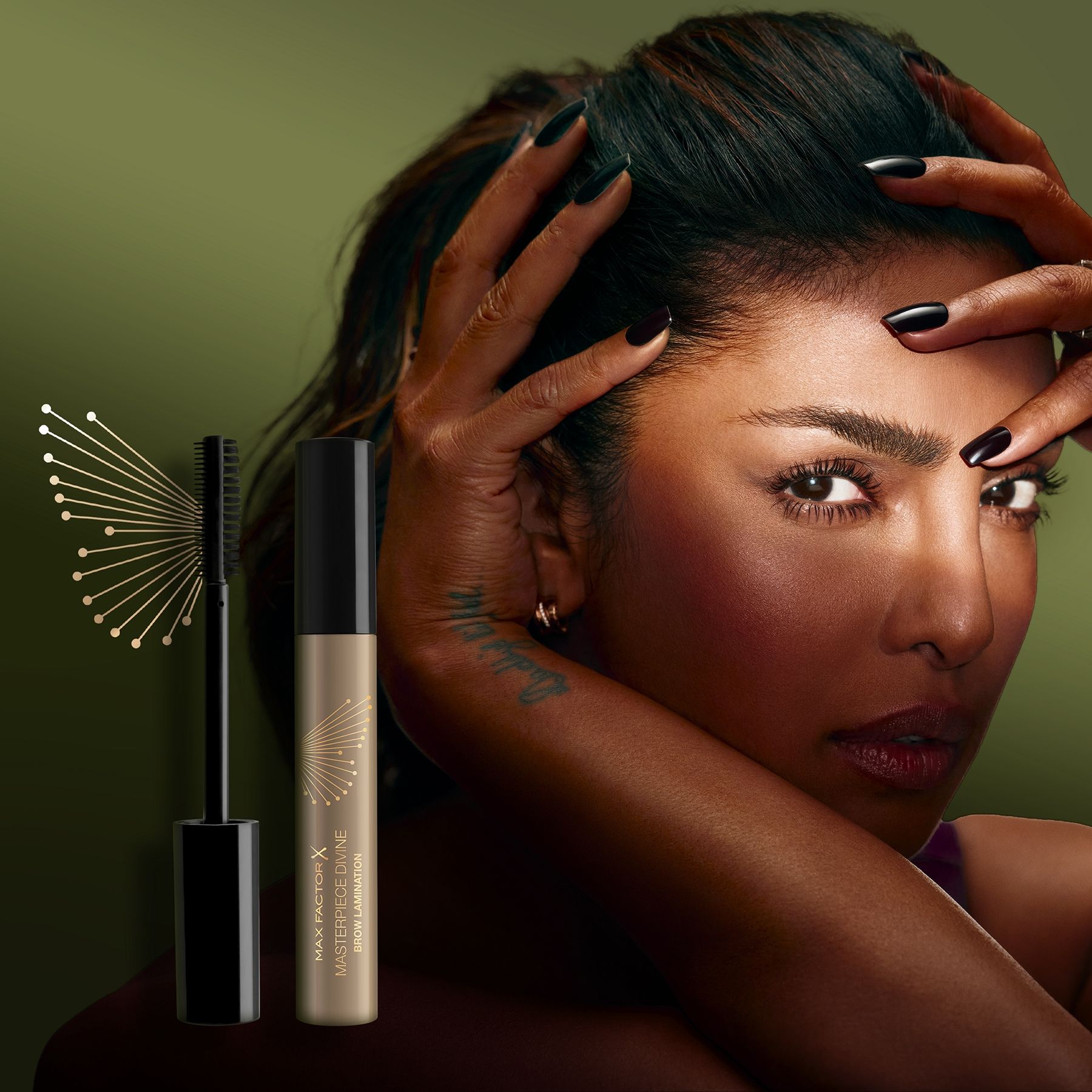 Gel za laminiranje obrvi Masterpiece Divine Brow Izdelki za ličenje obrvi in svinčniki