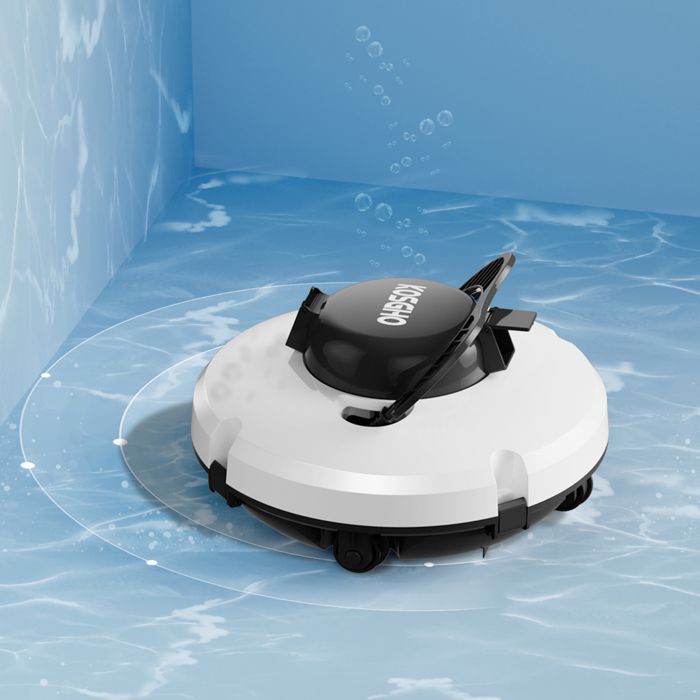 Limpiador robótico de piscinas SHIPENOPHY - Inalámbrico - Doble motor - 120 min de autonomía - IPX8