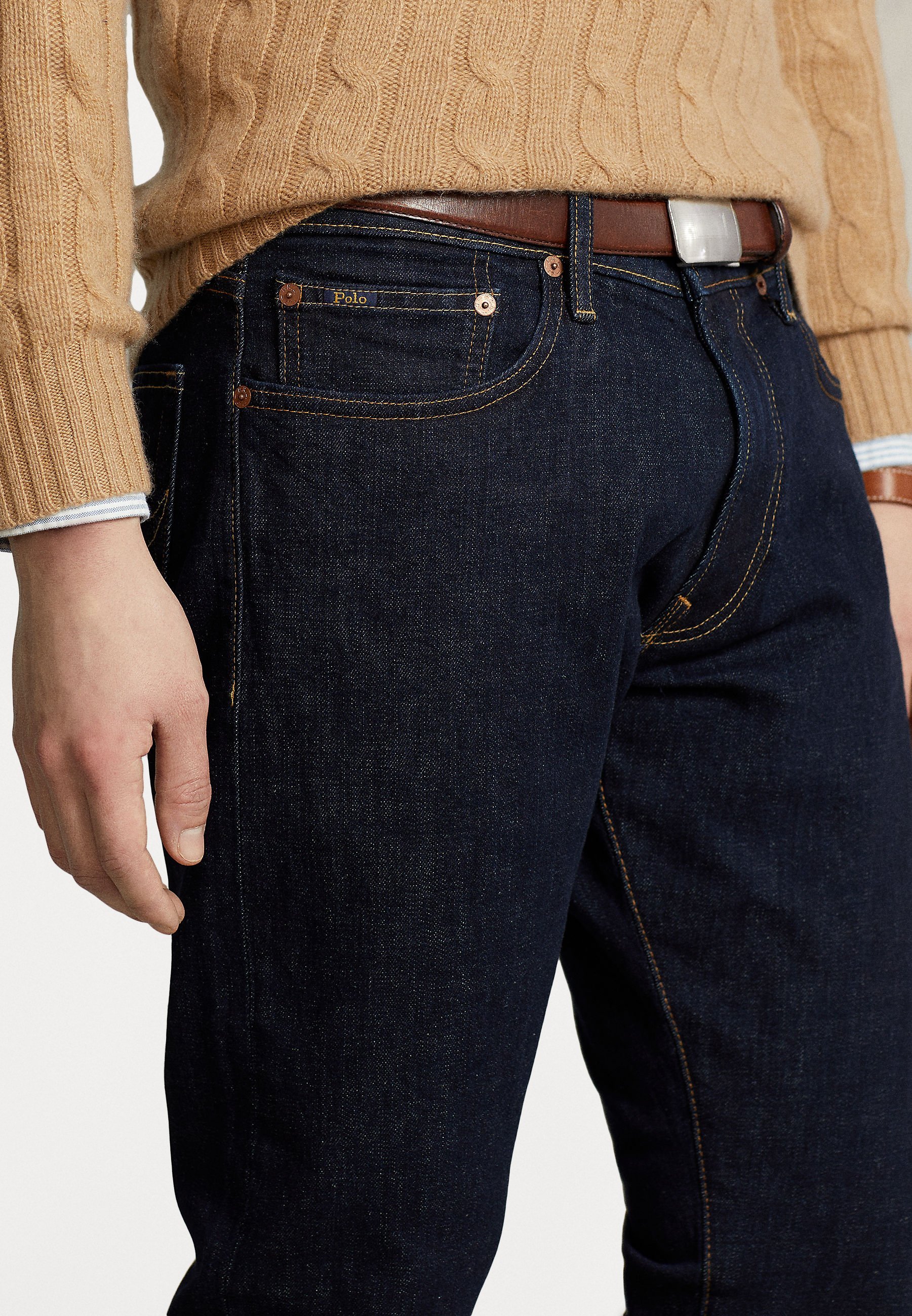 Polo Ralph Lauren SULLIVAN - Slim fit -farkut - dark blue denim