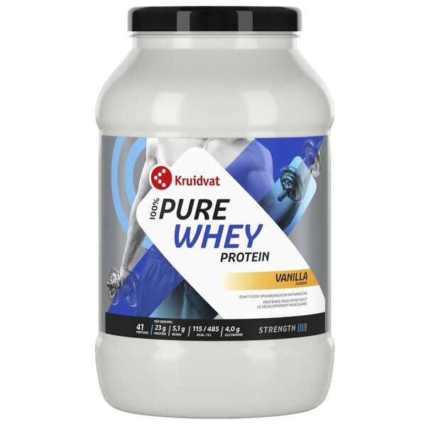 Kruidvat 100% čista sirutka s okusom vanilije<br>1250g