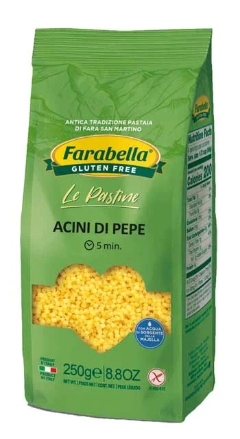FARABELLA Massa sem glúten Farabella com uvas e pimenta 250 g