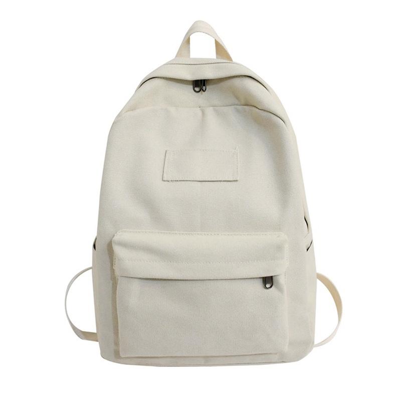 Sac à dos en toile pour femme, sac de voyage, sac d'école, sac à dos pour adolescentes