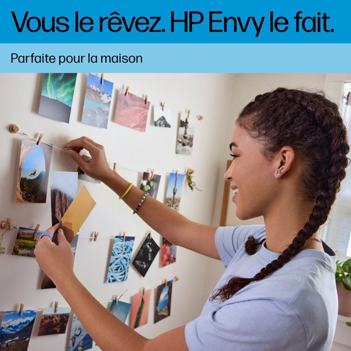 HP Envy 6122e All-in-One-Drucker – Farbtintenstrahl – Kopieren & Scannen – 3 Monate Instant Ink inklusive mit HP+