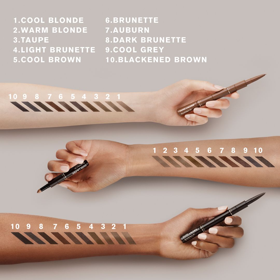 BrowPerfect 3D višenamjenski stilizator za obrve, višenamjenski 3-u-1 olovka za obrve Luksuzni proizvodi za obrve