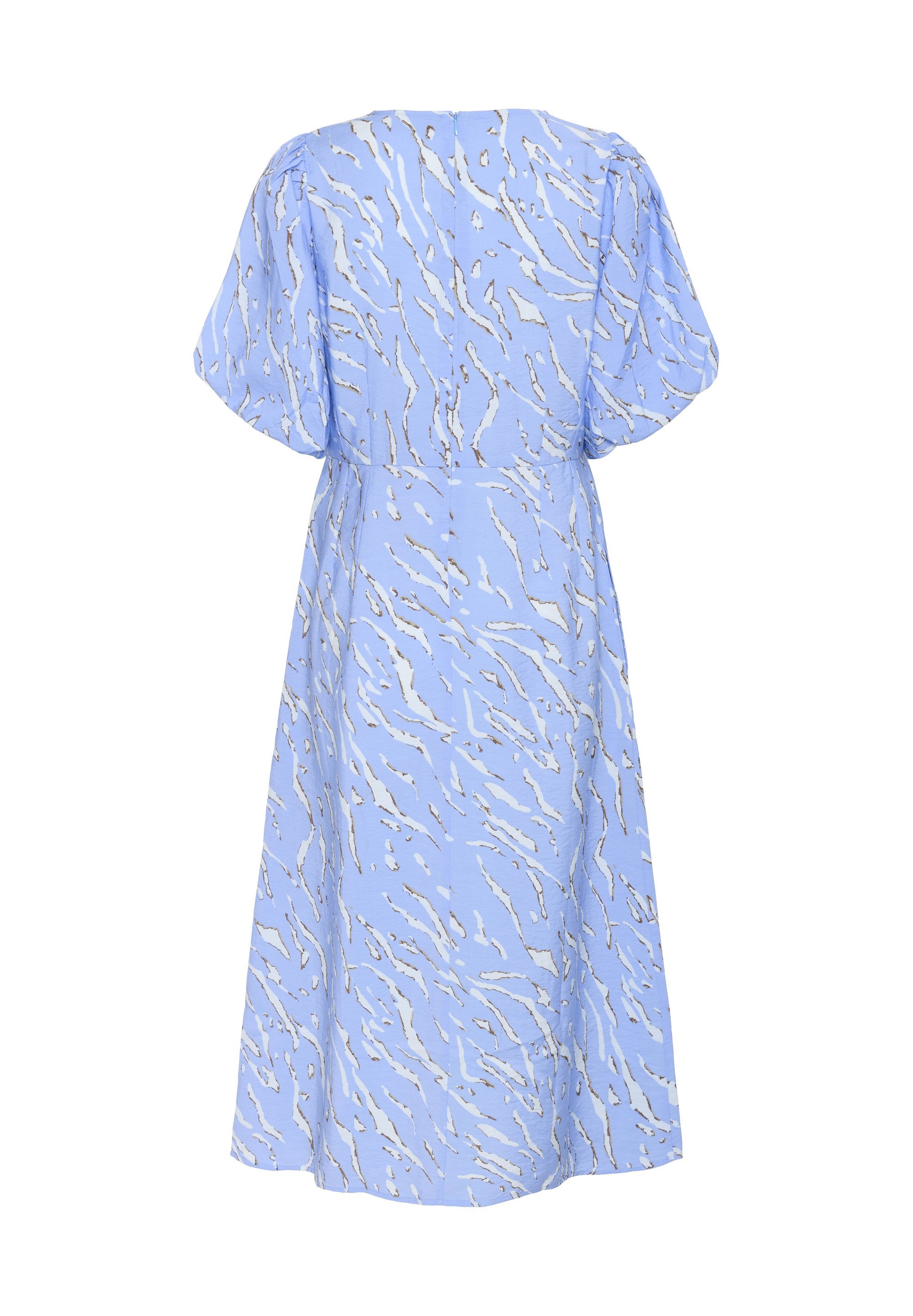 Kaffe KAHANNAH - Dagjurk - Vista Blue met Nantucket aop
