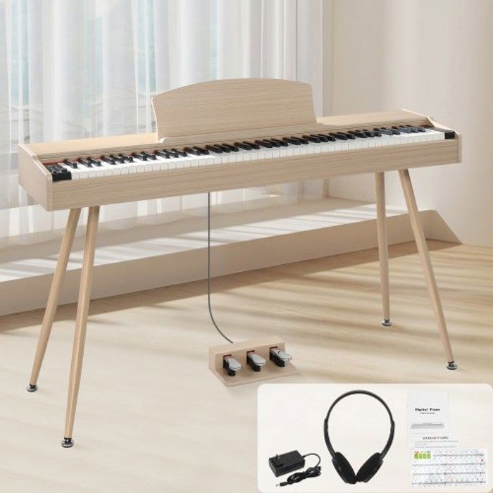 Pianoforte - ALIGHTUP - Tastiera standard a 88 tasti a martello, adatta a tutti i livelli di esperienza