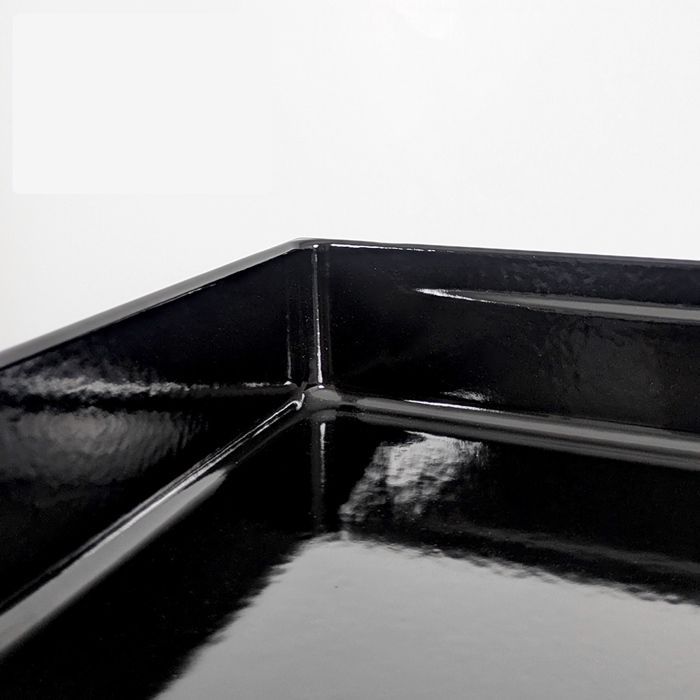 Plancha Premium Gaz - FORGE ADOUR - 2 brûleurs - Châssis Acier - Noir et Gris