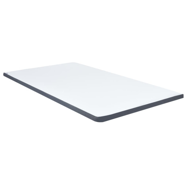Nakładka na materac Biały 120 x 200 cm Tkanina vidaXL