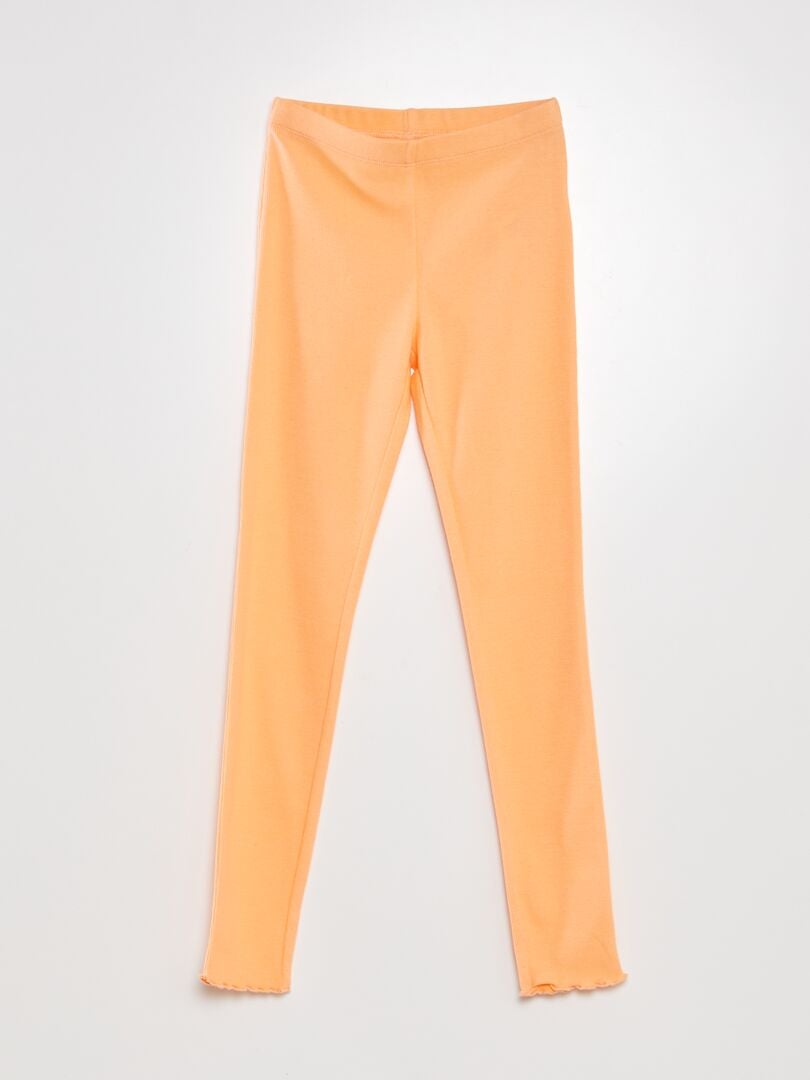 Set pijama tricou și colanți - 2 piese - ALB