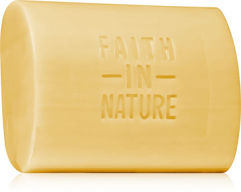 „Faith In Nature“ rankų darbo muilas, natūralus greipfrutų muilo gabalėlis