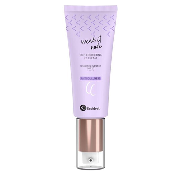 Kruidvat Wear It Nude Skin Corrective SPF20 pretblāvuma CC krēms<br>30ml