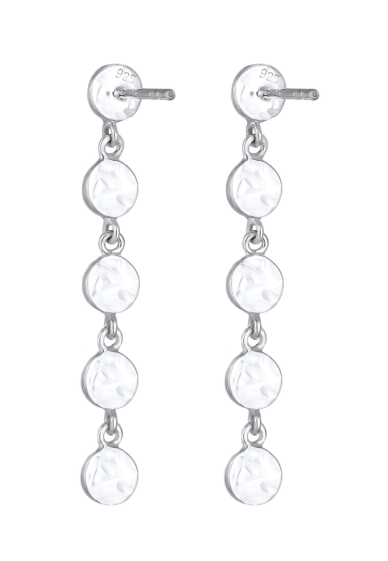 Elli Plaquettaires Antique Boucles d'oreilles Femme - (925/1000) Argent