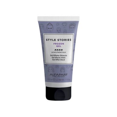 Alfaparf Milano Style Stories Frozen Gel, stylingový gel na vlasy s ledovým efektem, 150 ml