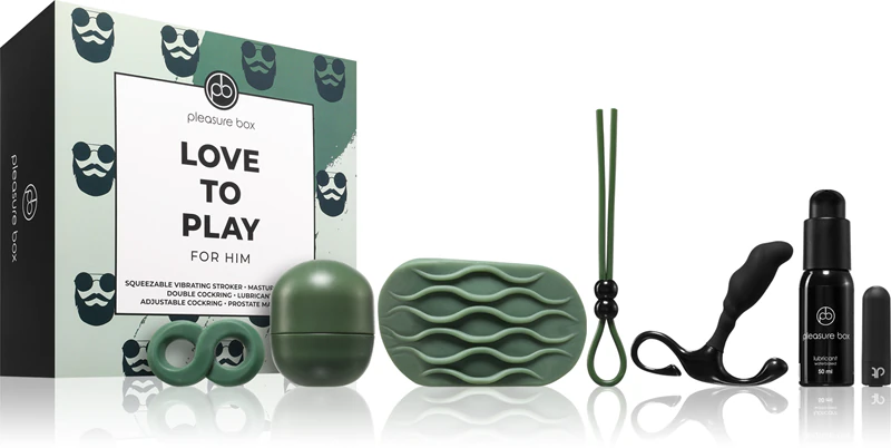 Dream Toys Pleasure Box Love To Play Erotische Accessoires Set voor Mannen