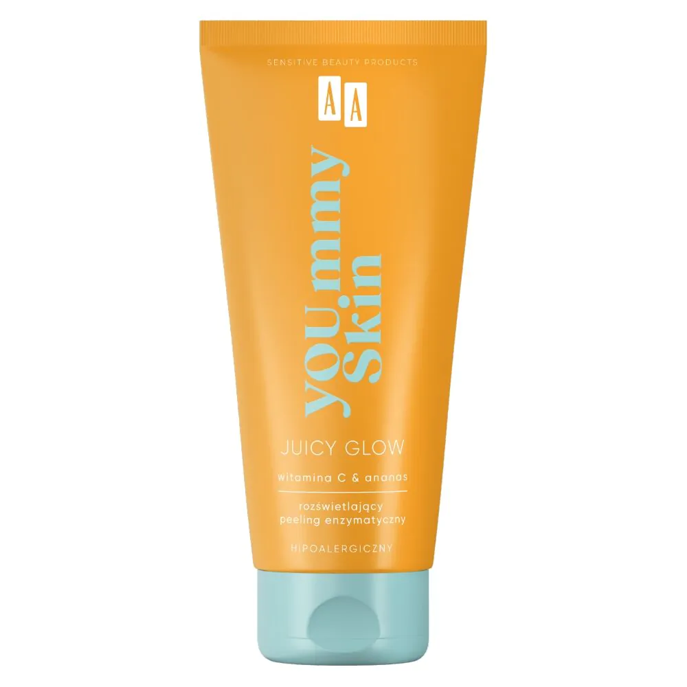 AA Yoummy Skin Rozświetlający peeling enzymatyczny, Juicy Glow