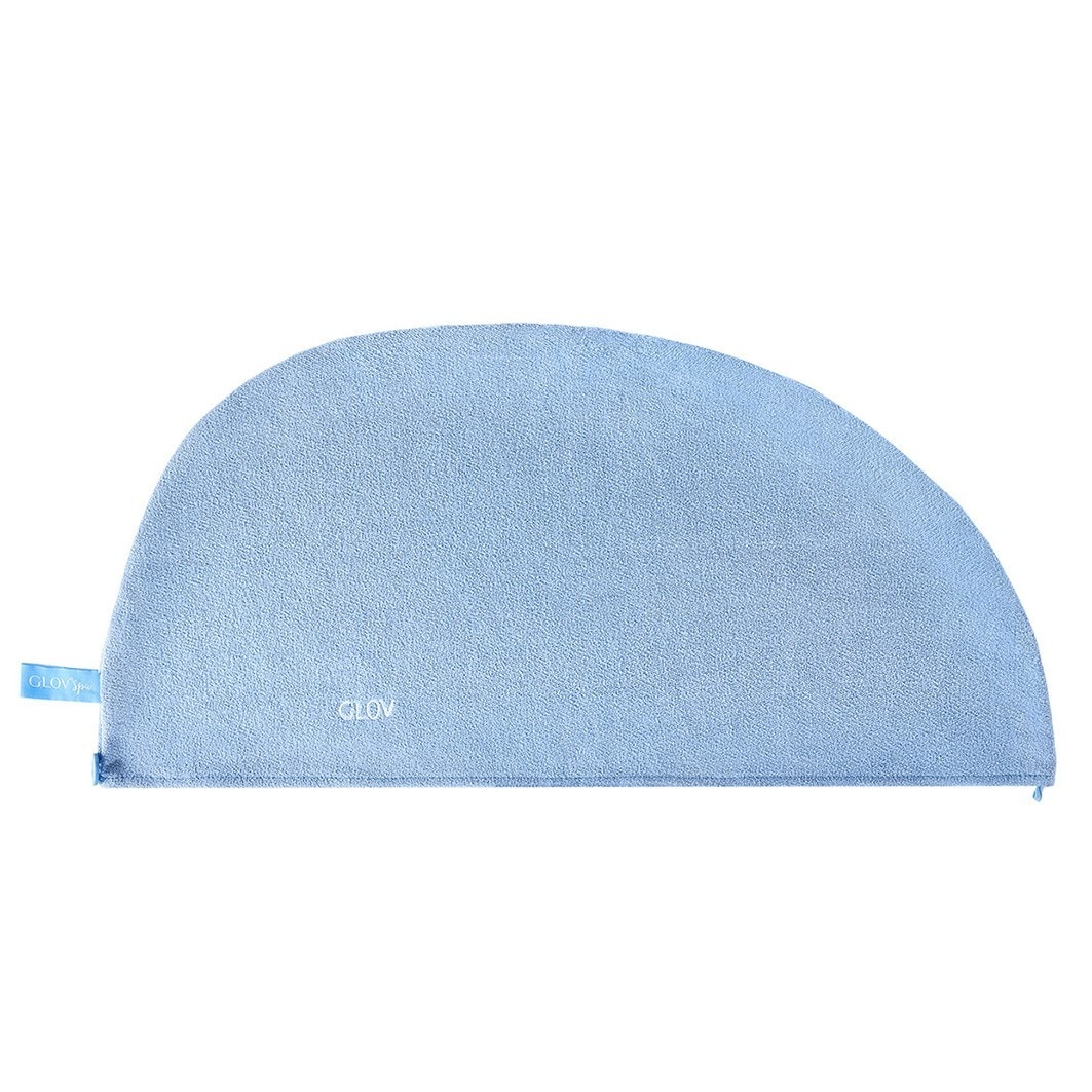 Serviette en tissu pour cheveux GLOV - Bleue
