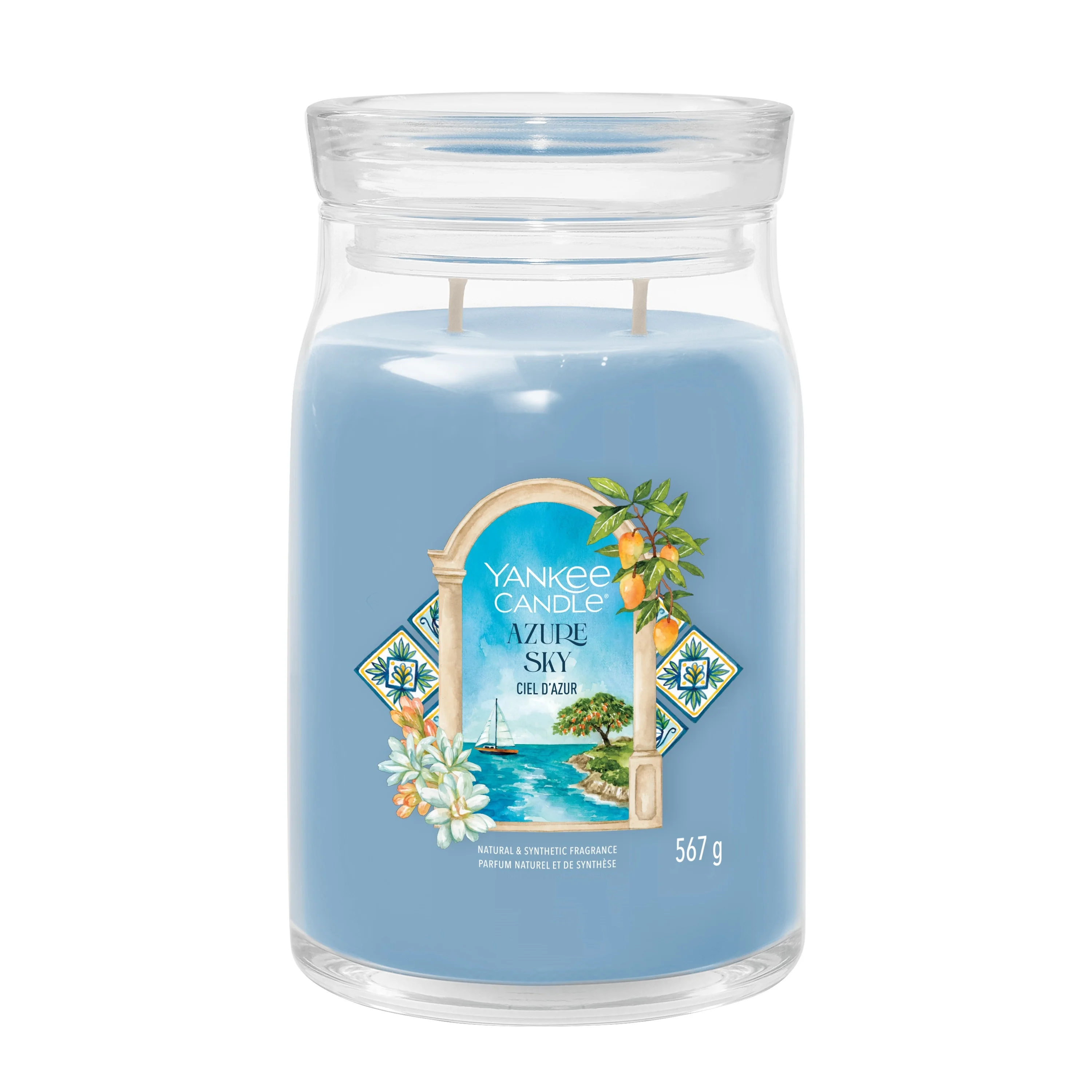 Signature Jar Candles Azure Sky - Candela Profumata