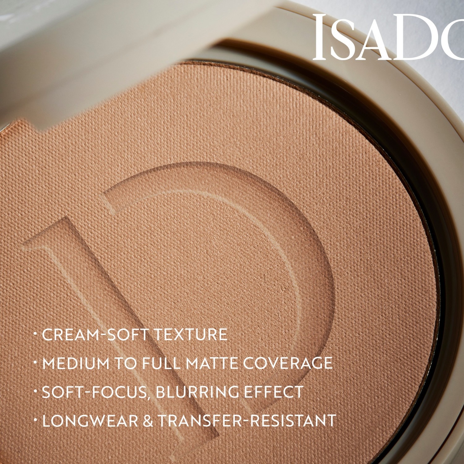 Исадора пудер – бескомпромисни, мат и дуготрајан пудер – 7 г