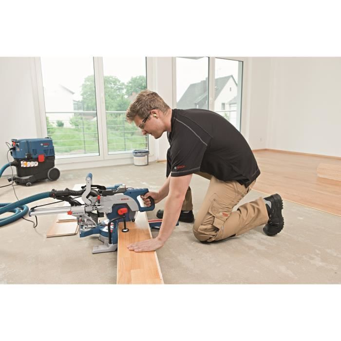 Bosch Professional GCM 8 SDE Radial Saw, 261mm Diameter - 1600W - 0601B19200