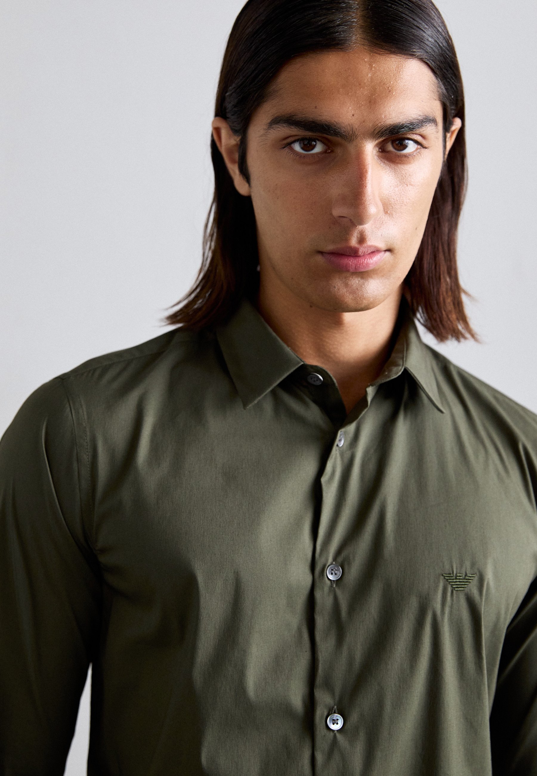 Chemise Emporio Armani - encre noire