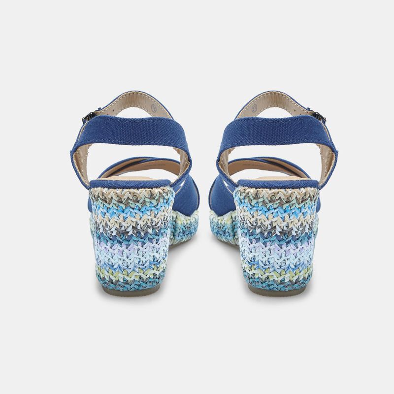 BATA damsandaler med kilklack