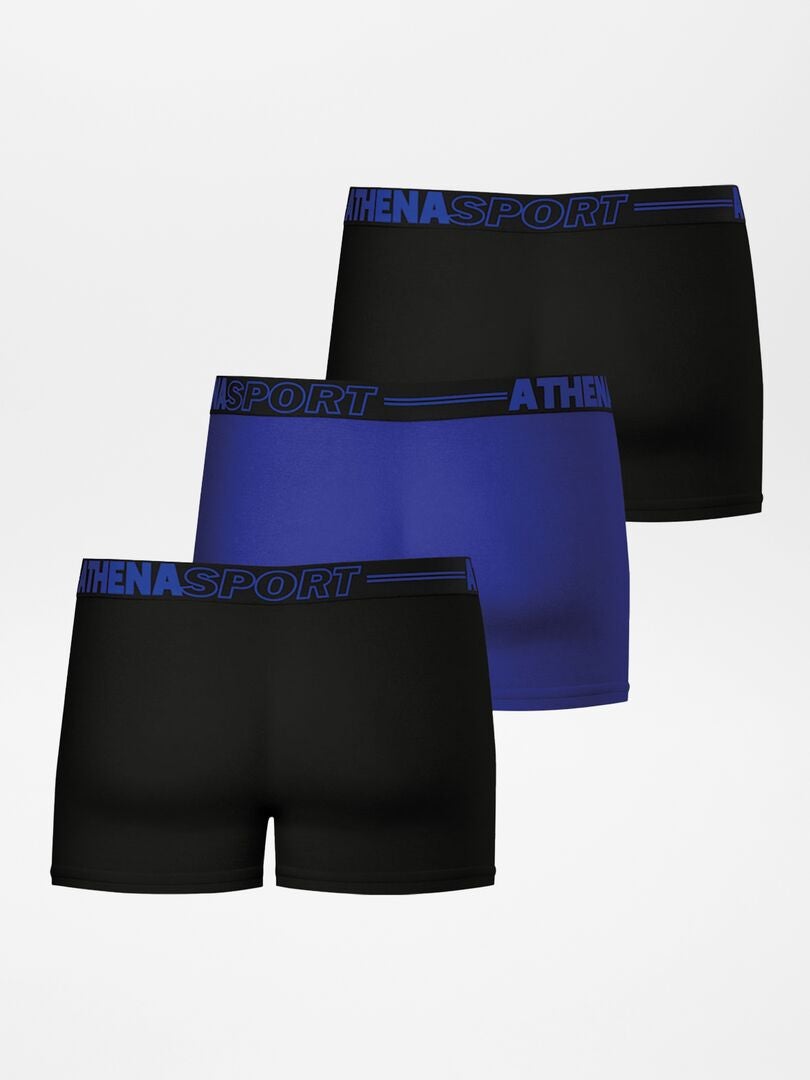 Set van 3 'Athena' boxershorts - ZWART