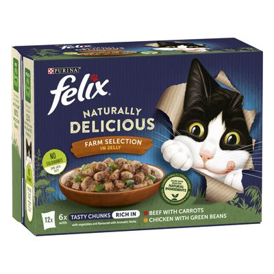 Felix Naturellement Délicieux 12 x 80 g