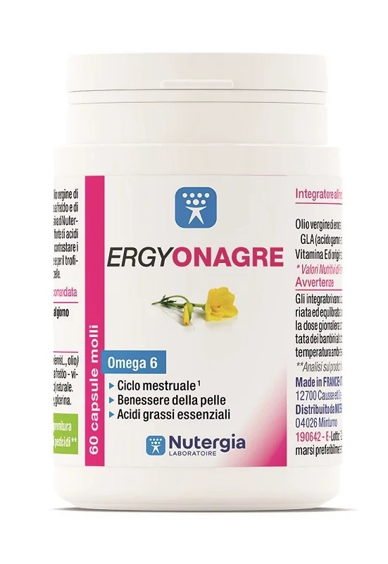 NUTERGIA LABORATORIES Ergyonagre 60 capsules