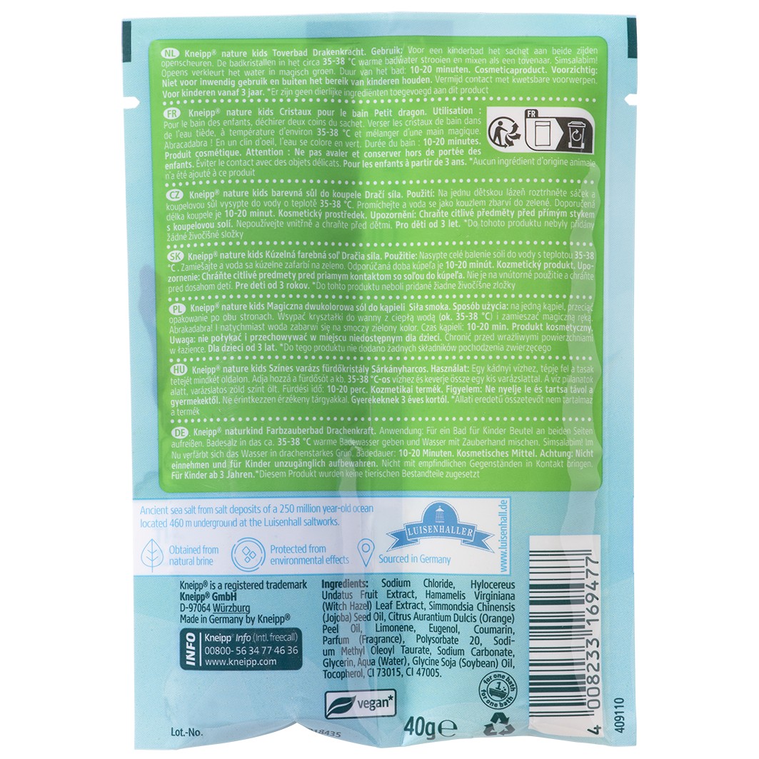 Producto Kneipp para baño y ducha - 40 g