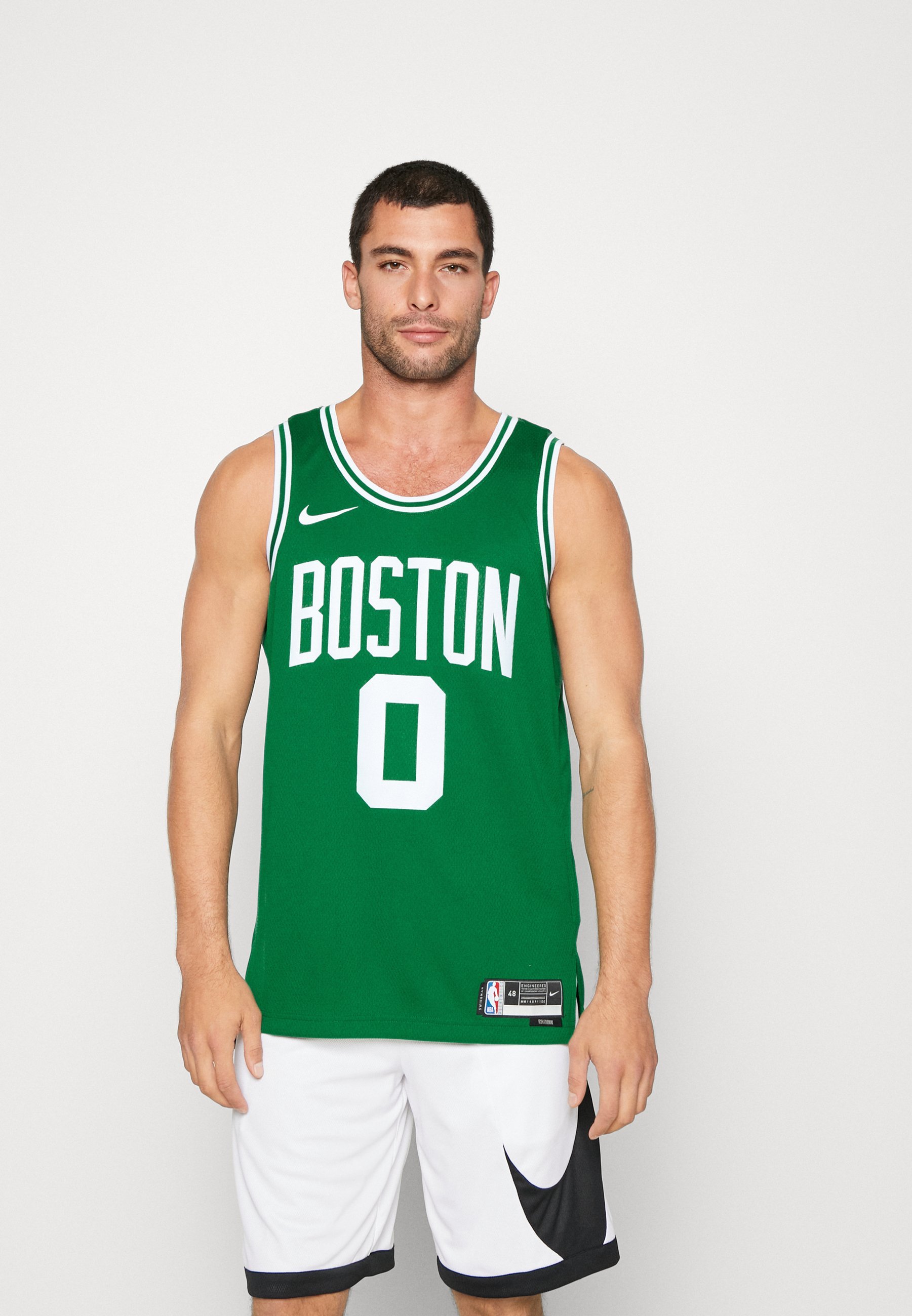 Nike Performance BOSTON CELTICS JERSEY - Klubbklær - black/white/white/white/white