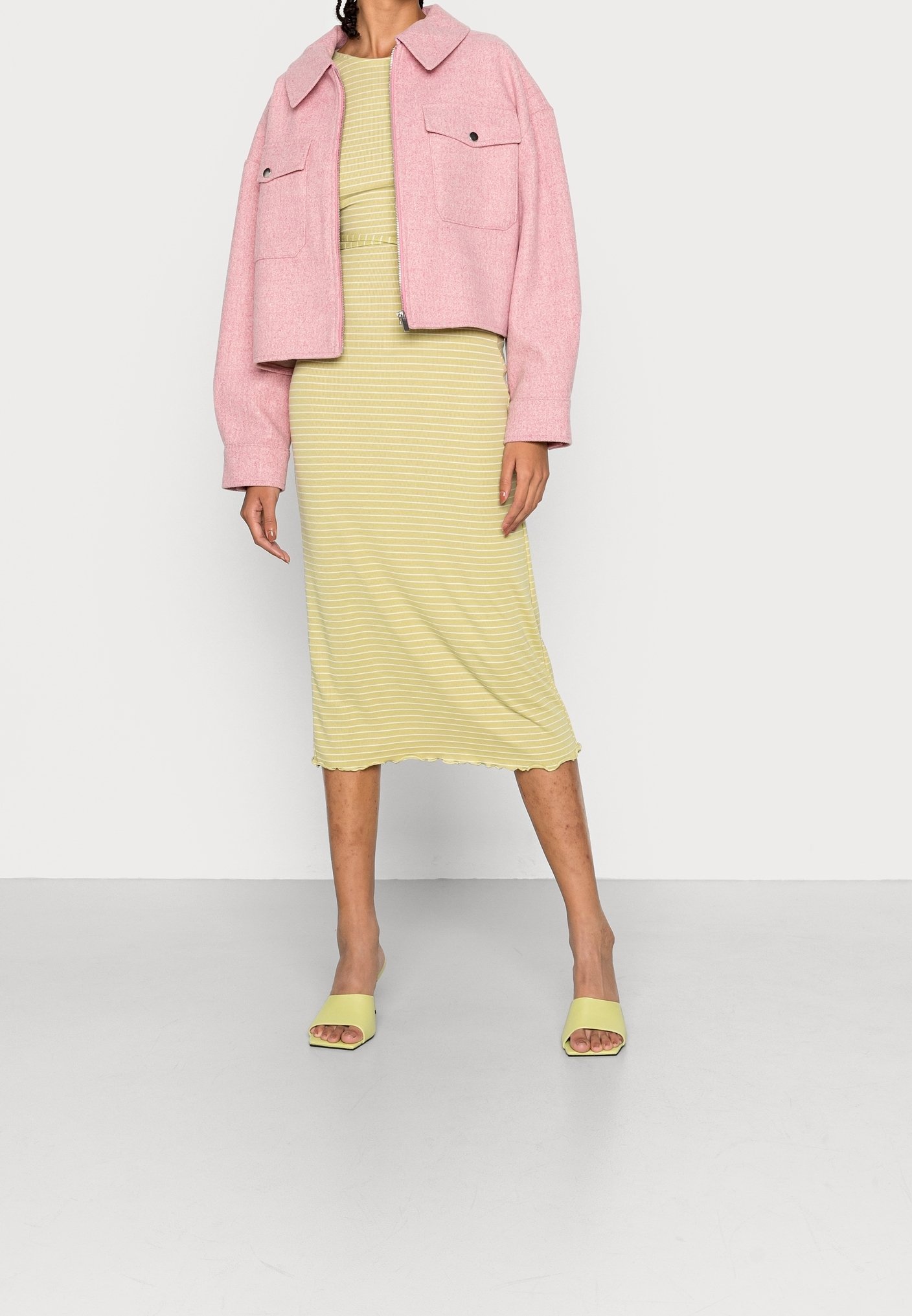 Abito in jersey Fashion Union - verde