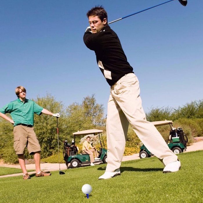 Tees de golf - Paquete de 120 - 6 tamaños - Plástico - Reutilizables - Equipo de entrenamiento para golfistas profesionales -
