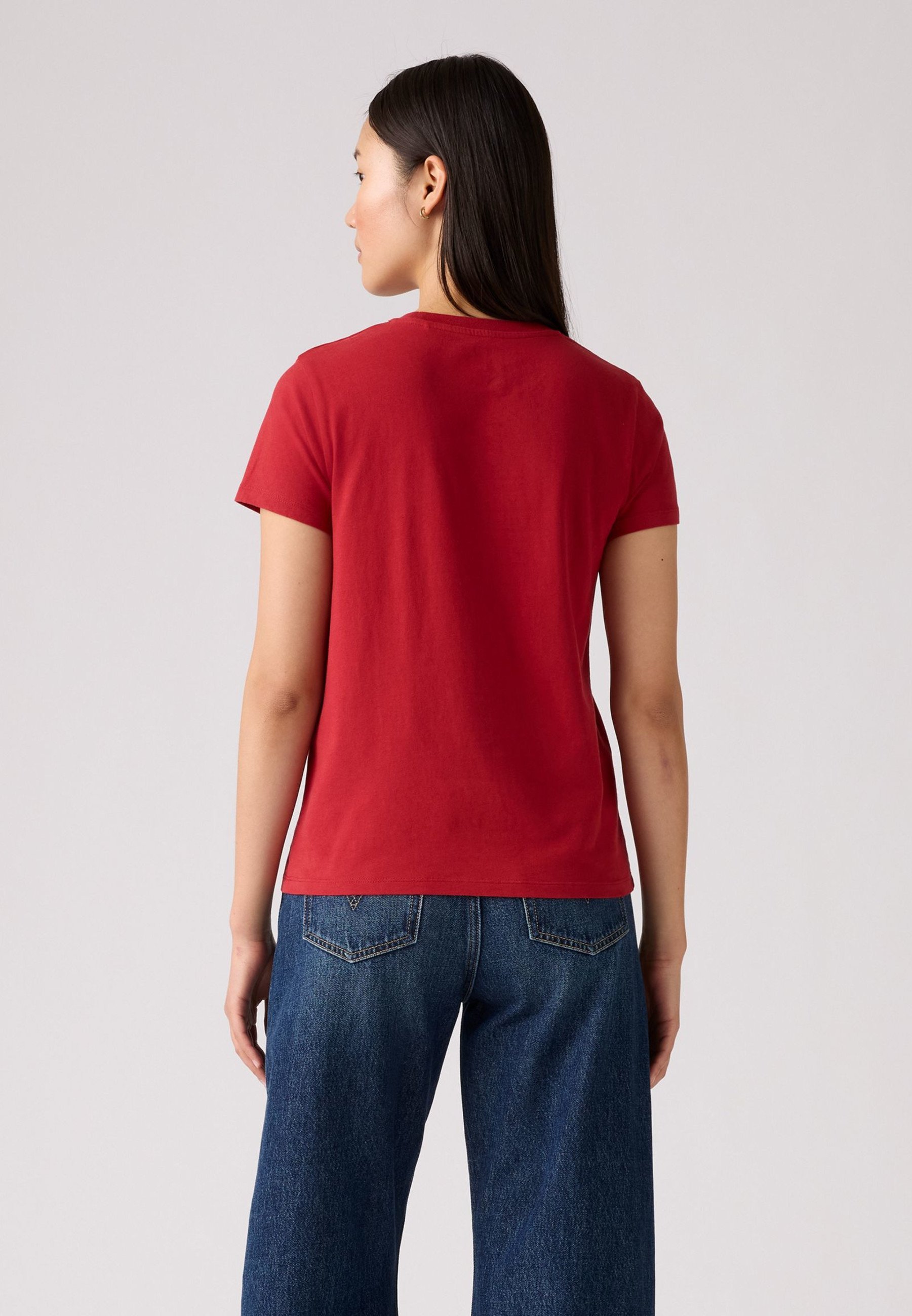 Levi's® HET PERFECTE T-SHIRT - Basic T-shirt - ritmisch rood