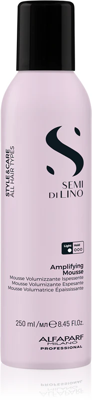 Alfaparf Milano Semi di Lino Style&Care Amplifying Mousse haarvolumegevende fixeerpasta
