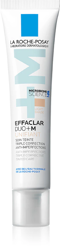 La Roche-Posay Effaclar DUO+M Unifiant creme tonalizante claro com efeito hidratante