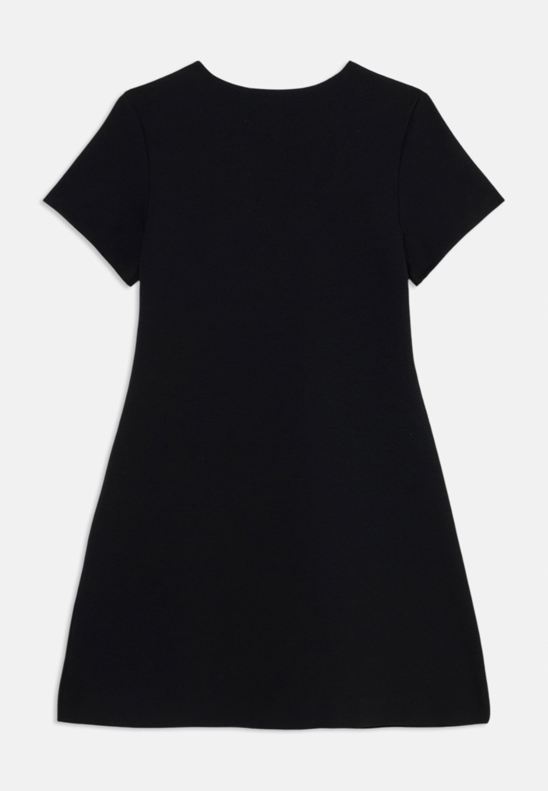 Abito in jersey Versace PUNTO MILANO VINTAGE LOGO PINNED KIDS PRINT - nero/avorio oro/colorato