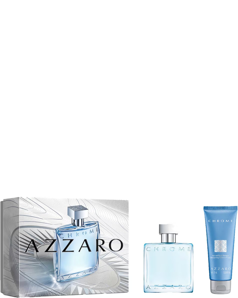 AZZARO Chrome Eau De Toilette darilni set za moške