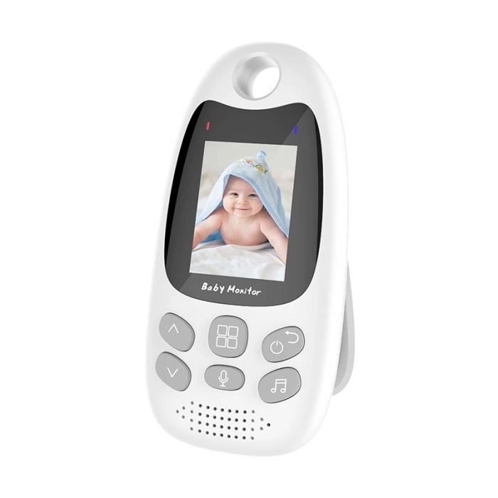 Monitor de video para bebés - Cámara para bebés - Monitor para bebés - Inalámbrico - Multifuncional - 2.0