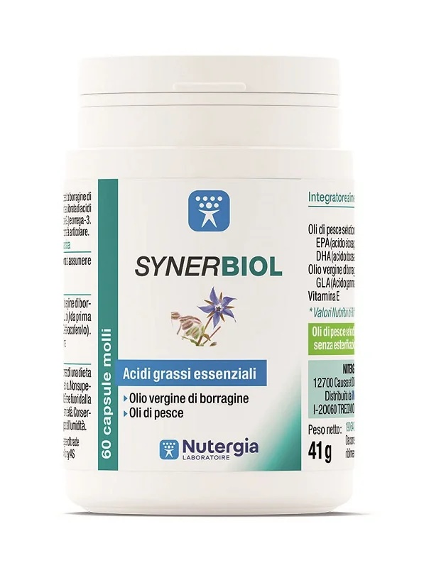 LABORATORIOS NUTERGIA Synerbiol 60 cápsulas