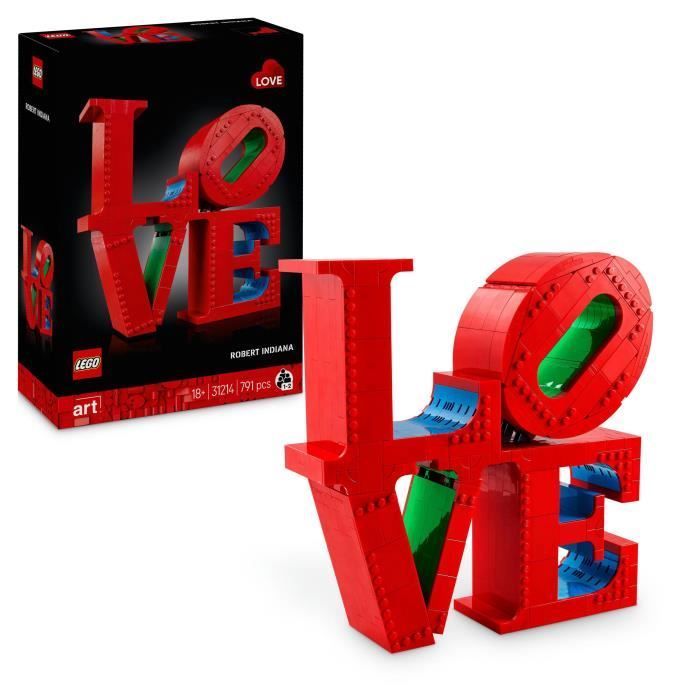 LEGO Art 31214 LOVE - Bouwset voor volwassenen - Decoratie en cadeau voor stellen