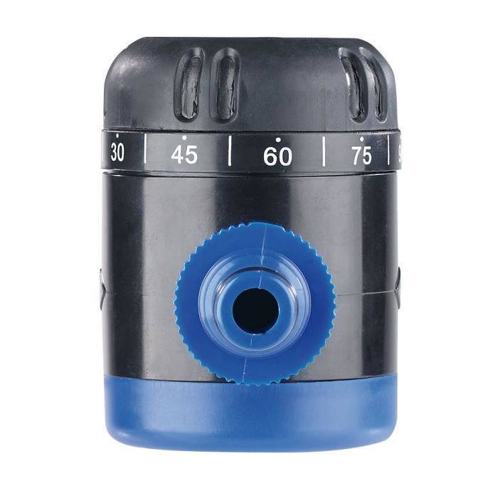 Royal Gardineer irrigatietimer - 120 minuten - 1 uitgang - Mechanisch - Zwart