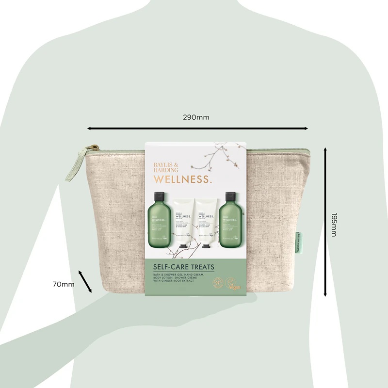 Baylis & Harding Wellness. Energise поклон сет за тело са ђумбиром, лиметом и листом босиљка