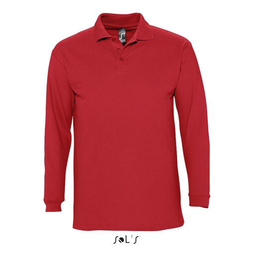  Sols Winter II Poloshirt met lange mouwen